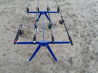 Карповий Род Под 4 вудилища, подарунок рибалці, Rod Pod Укра Фото 3