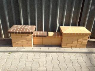 Крышки кирпичные на столбы Фото 3