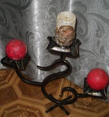Продам кованые подсвечники на 3 свечи Фото 4