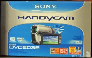 Видеокамера Sony DCR-DVD203E Фото 2