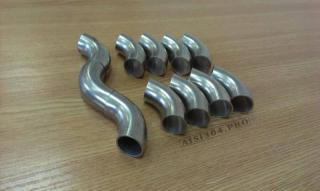 Отвод нержавеющий 52 мм AISI 304 под сварку | TRiNOX Фото 2