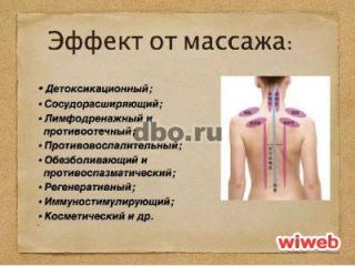 Оздоровительный массаж