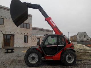 Телескопический погрузчик Manitou MLT 634 LSU 120,  2008 г Фото 2