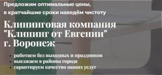 Чистота вашего дома — наша забота. Клининг от «Евгении» в Во