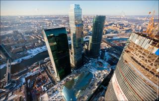 Посещение уникального комплекса Москва-сити Фото 4