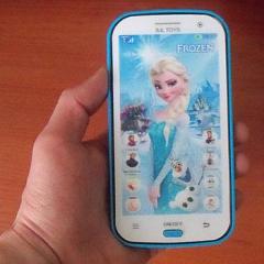 Интерактивная игрушка 3D телефон Frozen Фото 4