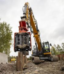 NEW PILE DRIVER - RENT New Movax SG-75V