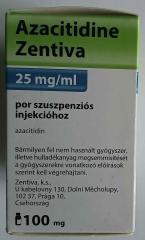 Азацитидин Зентіва Азацытидин Зентива Azacitidine Zentiva 25