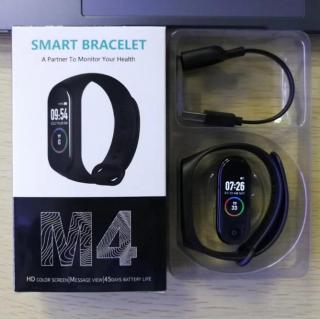 Браслет М4, фитнес трекер Xiaomi Mi Band 4 смарт часы Фото 3