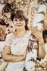 Выжженные портреты по фото на заказ Фото 3