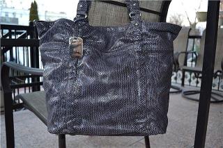 Сумка Furla Fortuny Snake Embossed Leather Shopper,оригинал Фото 2