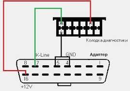 Переходник с OBD-II 16-pin на OBD-I GM-12-pin Фото 2