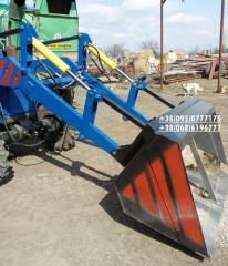 Фронтальный погрузчик кун на Т-40, МТЗ, ЮМЗ Фото 3