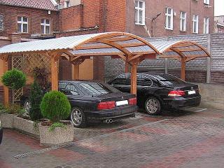 Навесы из поликорбоната, козырьки Фото 2