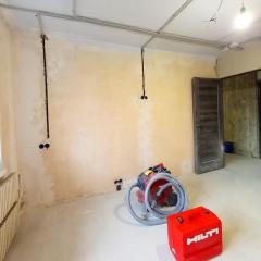 Штробление стен без пыли под электрику Харьков Фото 3