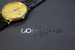 Элегантные золотые часы «классика» Longines Фото 3