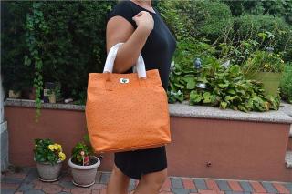 Сумка Furla Appaloosa Orange Ostrich, оригинал Фото 4