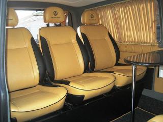 Переоборудование микроавтобусов . Обшивка авто салона  Фото 3