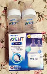 Молокоотсос ручной Philips Avent SCF330/13 + 2 бутылочки Фото 3