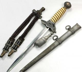 Кортик офицерский Luftwaffe, тип 2, образца 1937 года. Клейм Фото 2