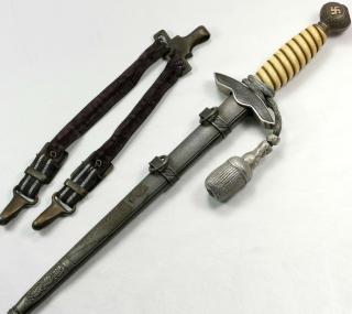 Кортик офицерский Luftwaffe, тип 2, образца 1937 года. Клейм Фото 4