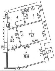 Продается 2 ком.квартира,  г.Москва ул.Тверская, д. 15, кв Фото 2