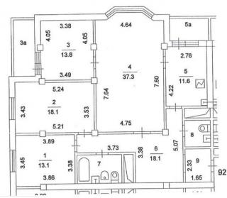 Продается 3 ком.квартира,  г.Москва ул.Молодогвардейская, д Фото 2