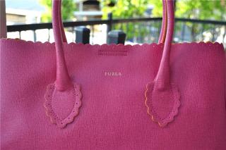 Сумка Furla Futura Rosada Leather Shopper,оригинал Фото 3