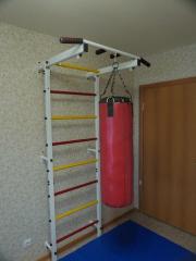 Шведская стенка+турник(несъёмный)+брусья/пресс+скамья Фото 4 Шведская стенка+турник(несъёмный)+брусья/пресс+скамья Фото 4